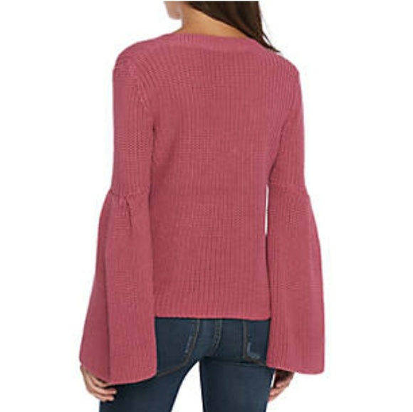 ⚘ Free People Rose Damsel Pullover Sweater - Picture 2 of 8
